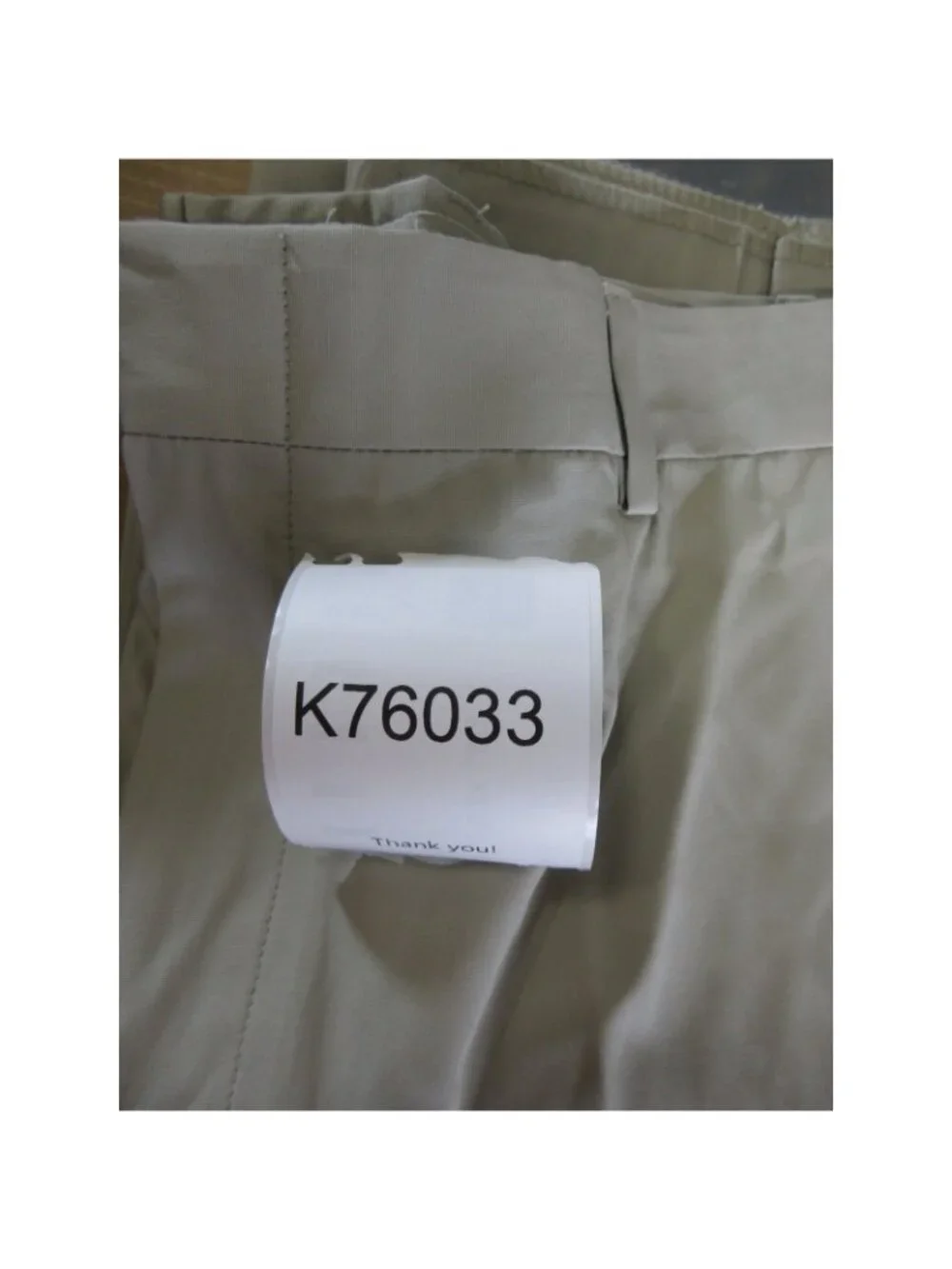 VGT Brooks Brothers Pants 40 Khaki Trousers Straight Poplin USA NWT*